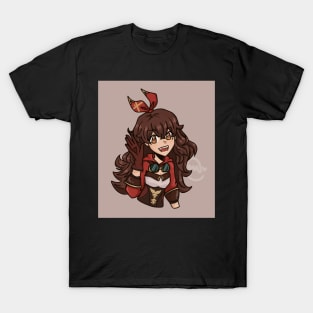 Outrider Amber, reporting for duty T-Shirt